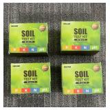 FERICARE Soil Test Kit 4-in-1 - 4-Pack (P, K, N & pH)