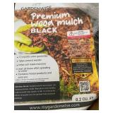 GardenWise Premium Wood Mulch Black 0.2 cu ft