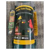 More Birds Jumbo Tube Feeder - 2.3 Qt Capacity Bird Seed Feeder