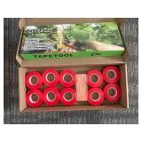 Tapetool Hand Tying Machine - Garden Plant Tie Tool - 0.5 kg Box with Tape Rolls