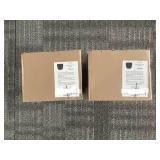 Forkai Auspicious Clouds Planter PL2CH001 - 2-Pack, Black Resin