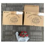 Turtle Solar Statues - Lot of 2