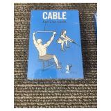 NewMeFitness Cable Exercise Cards Set (3 Boxes) + Posture Corrector Set (2-Pack)