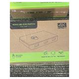 HDMI USB KVM Switch 2 In 1 Out - 4K Ultra HD