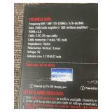 Amplified HD Digital TV Antenna 2-Pack - 25 dB Gain, USB-Powered, 70-ohm coax