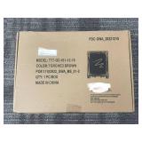 TT7-GD-IS1-12-19 Torched Brown Framed Wall Art - 1 PC/BOX