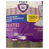 Poise Pads Ultra Absorbent Long - Fresh Protection - 39 Pads