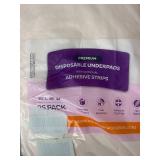 Premium Disposable Underpads - 30 in L x 36 in W - 25 Pack with Adhesive Strips