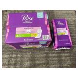 Poise Daily Liners - 132-Liner Box & 48-Liner Pack - Fresh Protection