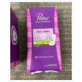 Poise Daily Liners - 132-Liner Box & 48-Liner Pack - Fresh Protection