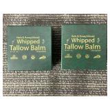 Whipped Tallow Balm - Herb & Honey Infused, Unscented, 4 oz