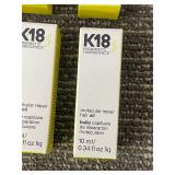 K18 Molecular Repair Hair Oil - 10 ml - Biomimetic HairScience - 8-Pack