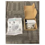 ShowerMaxx Shower Head - High Pressure ABS Body, 3-Setting Spray