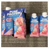 Pure Protein Strawberry Milkshake Complete Protein Shake - 6 Pack - 11 fl oz