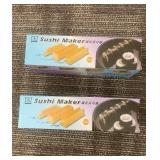 Sushi Maker Box Set - Round-Shaped Mold (Lot of 2)