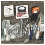 Stainless Steel Baking Tools  Meat Tenderizer, Griddle Press, Pizza Cutter