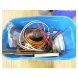 Tote of Plumbing Supplies