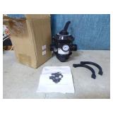 Pentair 1 1/2" 6-Way Clamp Style Valve Replacement Pool and Spa Sand Filter