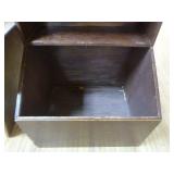 Wooden Toy box with Shelves