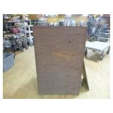 Wooden Toy box with Shelves