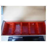 Tool Shop 15 Bin Bench Top Storage Rack