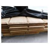 1 x 8 Ponderosa Pine #3 or better Tongue & Groove Reversible Double V / WP4  - 480 Linear Feet  **End Matched**