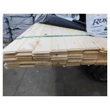 1 x 6 Ponderosa Pine #3 Tongue & Groove WP4 - End Matched - 896 Linear Feet