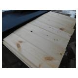 1 x 6 Ponderosa Pine #3 Tongue & Groove Reversible  V Front / Nickel Gap Back - 640 Linear Feet