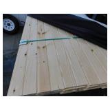 1 x 8 Ponderosa Pine #3 or better Tongue & Groove Reversible Double V / WP4 - 396 Linear Feet