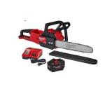 New - Milwaukee M18 FUEL 16 in. 18V Lithium-Ion Brushless Battery Chainsaw Kit with 12.0 Ah Battery and M18 Rapid Charger