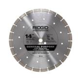 RIDGID 14 in. Segmented High-Rim Diamond Blade
