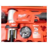 NEW - Milwaukee M18 18V Lithium-Ion 1/2 in. to 4 in. Force Logic 6-Ton Cordless Knockout Tool Kit with Die Set, One 2.0Ah Batteries