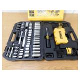 DEWALT 1/4 in. x 3/8 in. Drive Polished Chrome Mechanics Tool Set (108-Piece)