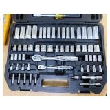 DEWALT 1/4 in. x 3/8 in. Drive Polished Chrome Mechanics Tool Set (108-Piece)