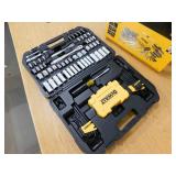 DEWALT 1/4 in. x 3/8 in. Drive Polished Chrome Mechanics Tool Set (108-Piece)