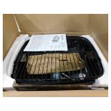 Nexgrill 1-Burner Portable Propane Gas Table Top Grill in Black