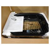 Nexgrill 1-Burner Portable Propane Gas Table Top Grill in Black