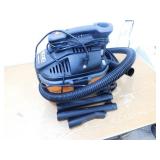 RIDGID 4 Gal. 5.0 Peak HP Portable Shop Vacuum Wet Dry Vac with Fine Dust Filter, Locking Hose and Attachments WD4070