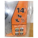 RIDGID 14 in. Segmented High-Rim Diamond Blade