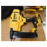 DEWALT 20V MAX XR Lithium-Ion Cordless 18-Gauge Narrow Crown Stapler Kit with 2.0Ah Battery, Charger and Contractor Bag