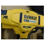 DEWALT 20V MAX XR Lithium-Ion Cordless 18-Gauge Narrow Crown Stapler Kit with 2.0Ah Battery, Charger and Contractor Bag