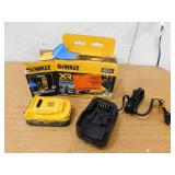 DEWALT 20V MAX XR POWERSTACK Lithium-Ion Battery Starter Kit with 1.7Ah Battery and Charger