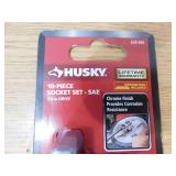 Husky 3/8 in. Drive Standard SAE Socket Set (10-Piece)