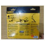 DEWALT 1.0 in. x 12 ft. Ratchet Tie-Down Straps 1500 lbs. Break Strength (4-Pack)