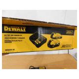 DEWALT 20V MAX Lithium-Ion Battery Kit with 5.0Ah and 2.0Ah Battery and Charger