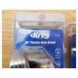 (6) Kreg 90-Degree Pocket Hole Driver Drill Attachment with 3 in. Square Drive Bit