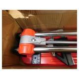 Rubi Practic 61 Plus-24 in. Tile Cutter with Tungsten Carbide Blade and Roller Guide