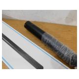 Architectural Mailboxes Pacifica In-Ground Steel Mailbox Post Black