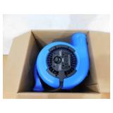 B-Air 1/4 HP Air Mover Blower Fan for Water Damage Restoration Carpet Dryer Floor Home and Plumbing Use in Blue