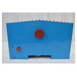 Carnival Shooting Gallery Tin Toy Arcade with Striped Canopy